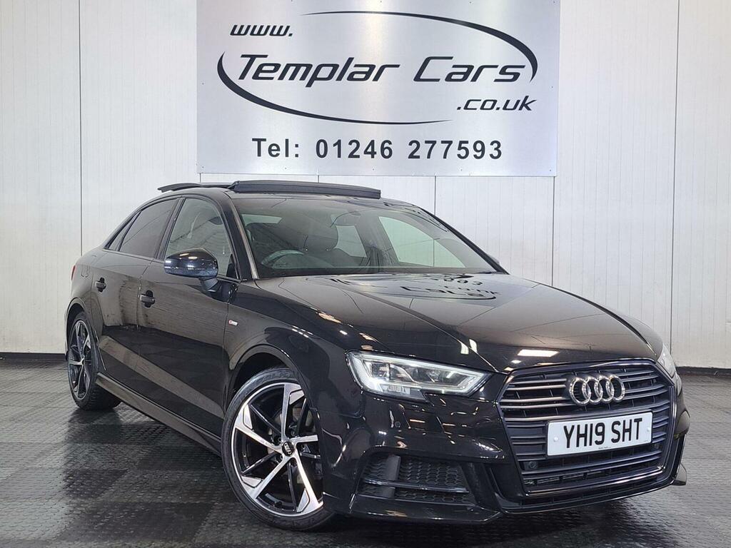 Audi A3 Saloon 1.0 Tfsi 30 Black Edition Euro 6 Ss YH19SHT Black #2