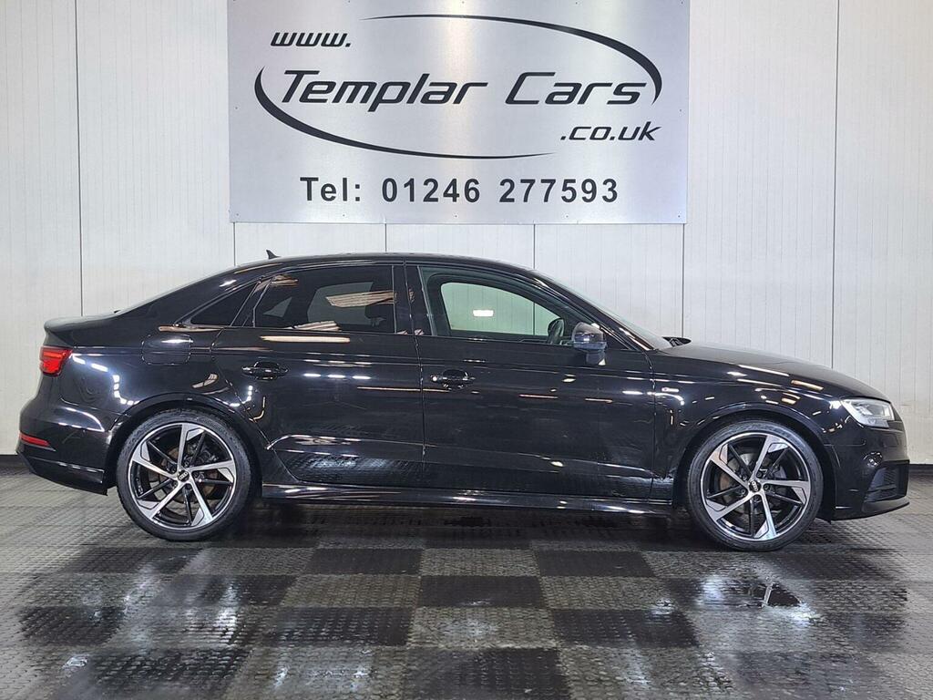 Audi A3 Saloon 1.0 Tfsi 30 Black Edition Euro 6 Ss YH19SHT Black #3