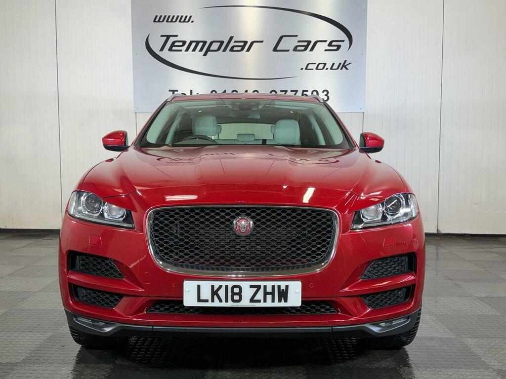 Jaguar F-Pace 2.0 P250i Portfolio Awd Euro 6 Ss Red #4