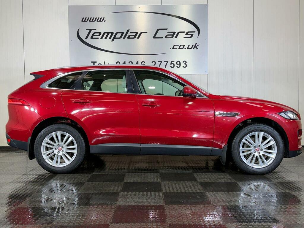 Jaguar F-Pace 2.0 P250i Portfolio Awd Euro 6 Ss Red #3