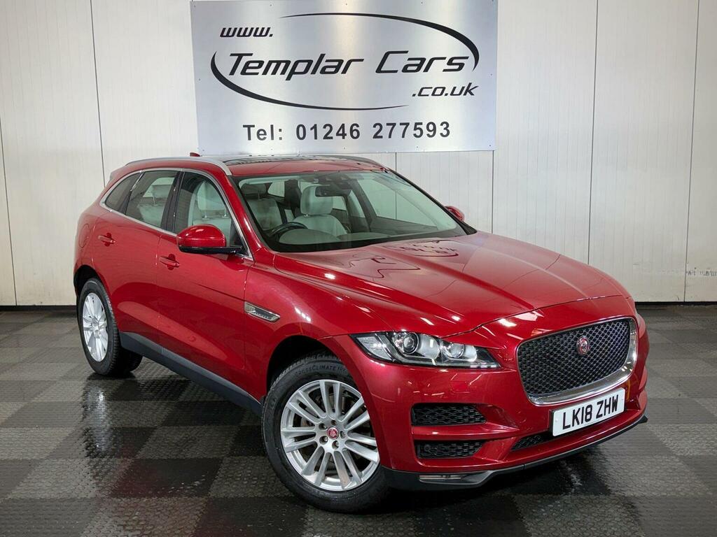 Jaguar F-Pace 2.0 P250i Portfolio Awd Euro 6 Ss Red