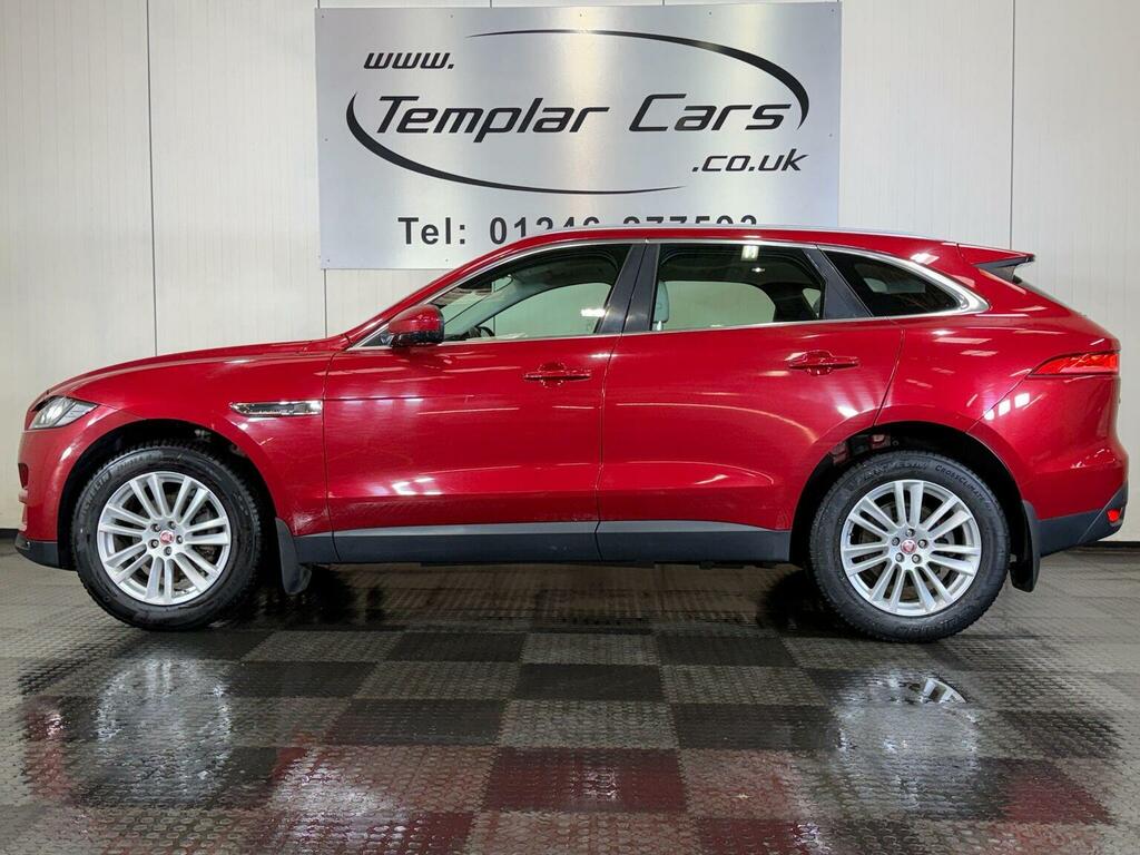 Jaguar F-Pace 2.0 P250i Portfolio Awd Euro 6 Ss Red #5