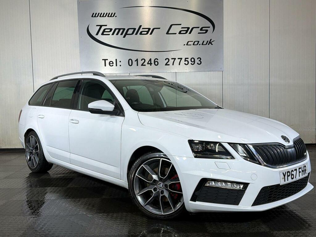 Skoda Octavia 2.0 Tdi Vrs Euro 6 Ss White #2