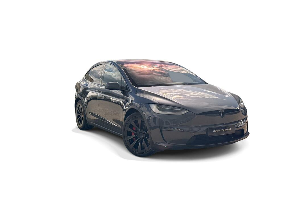 Tesla Model X Plaid Silver #2
