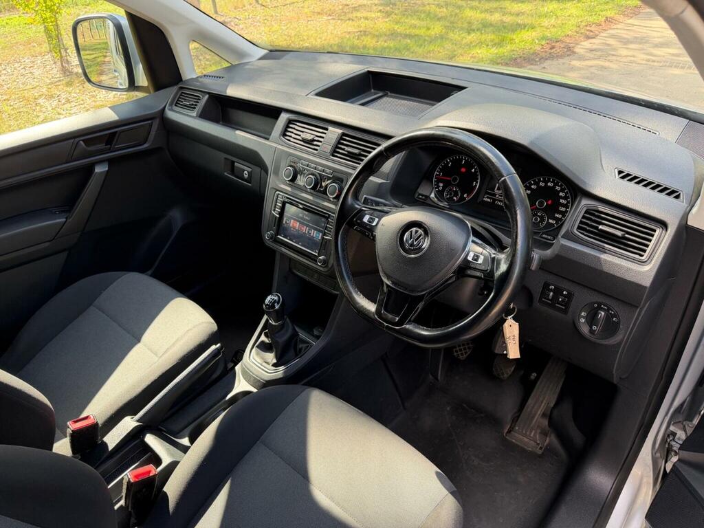 Volkswagen Caddy Panel Van 2.0 Tdi C20 Bluemotion Tech Highline Swb Silver #2