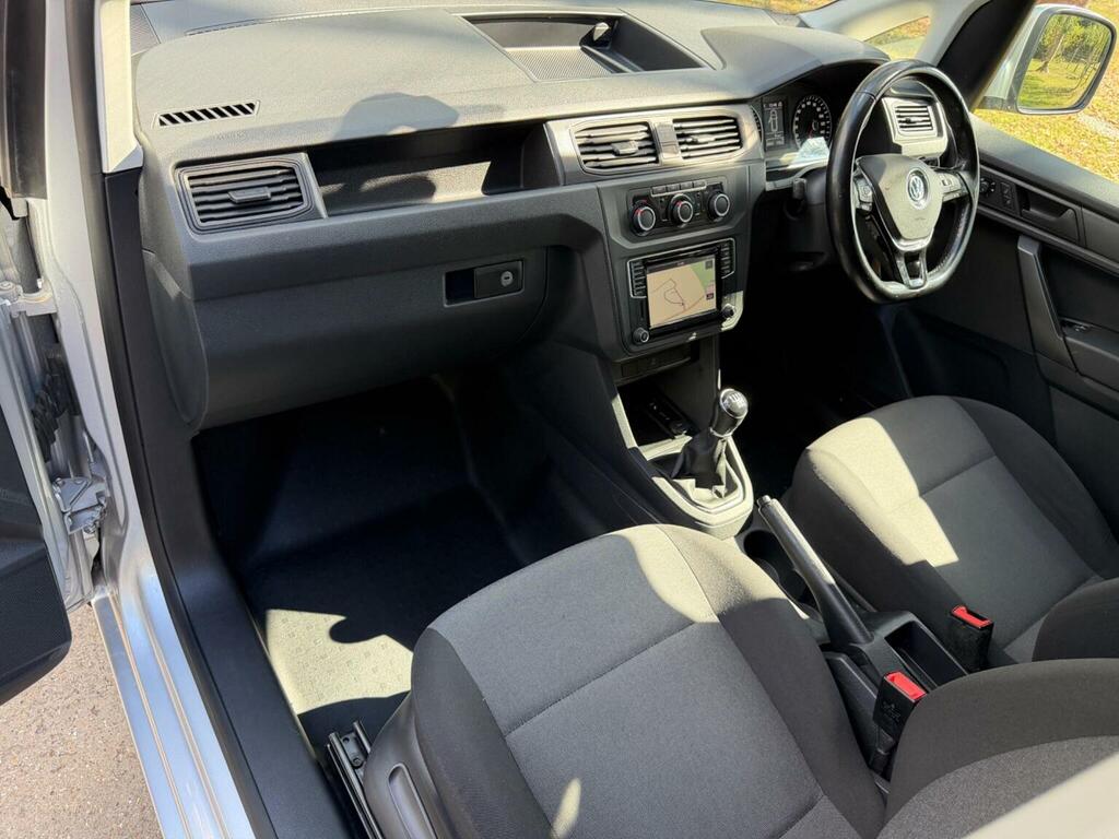 Volkswagen Caddy Panel Van 2.0 Tdi C20 Bluemotion Tech Highline Swb Silver #4