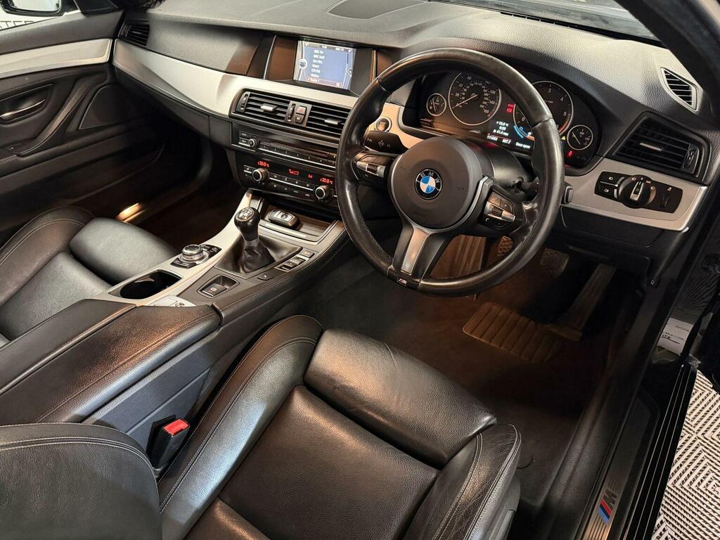 BMW 5 Series 2.0 520D M Sport Euro 6 Ss Black #2
