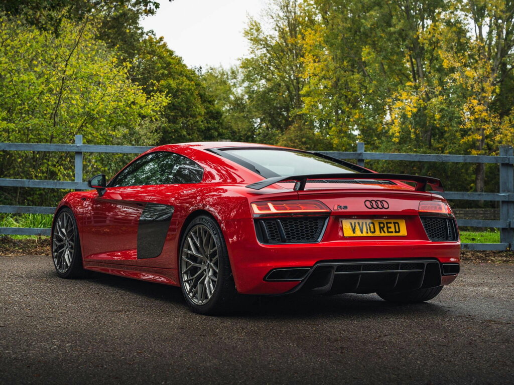 Audi R8 5.2 Fsi V10 Plus S Tronic Quattro Euro 6 Ss Red #5
