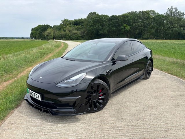 Tesla Model 3 4dr Electric Auto Rwd Black #10
