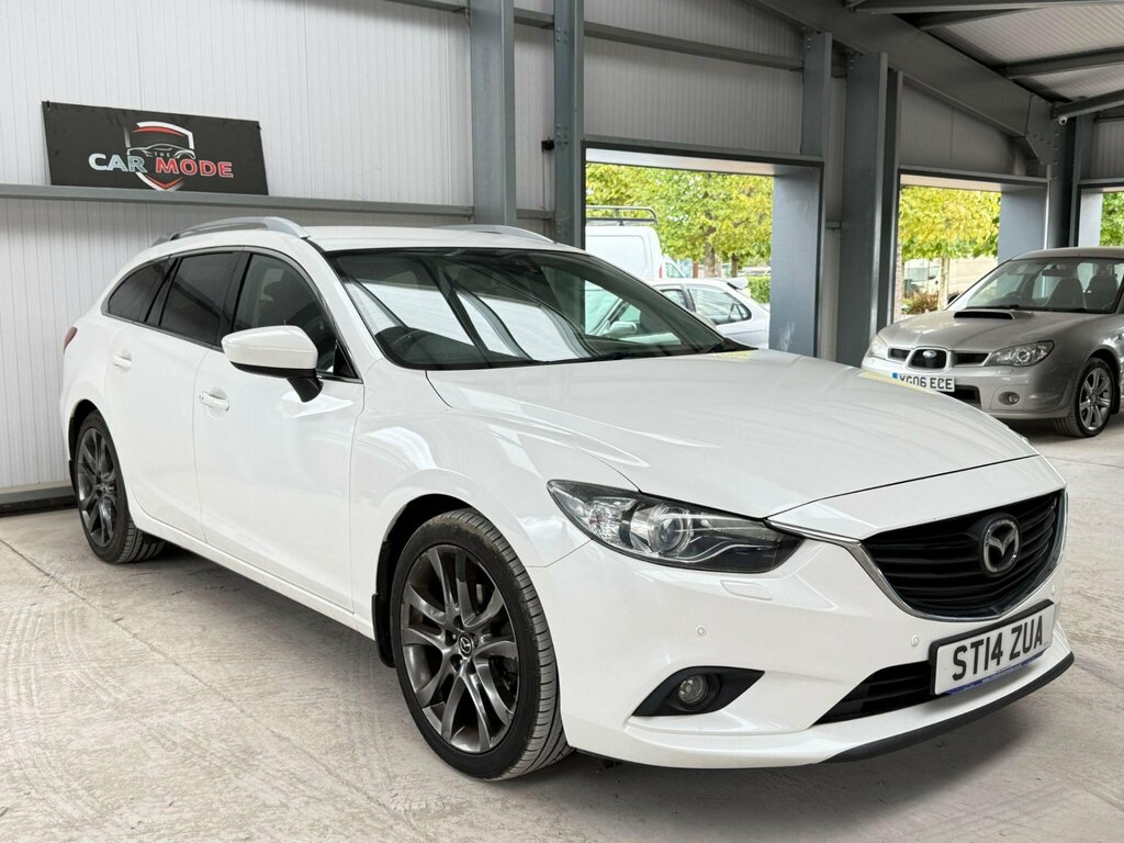 Mazda 6 2.0 Skyactiv-g Sport Nav Tourer Euro 5 Ss White
