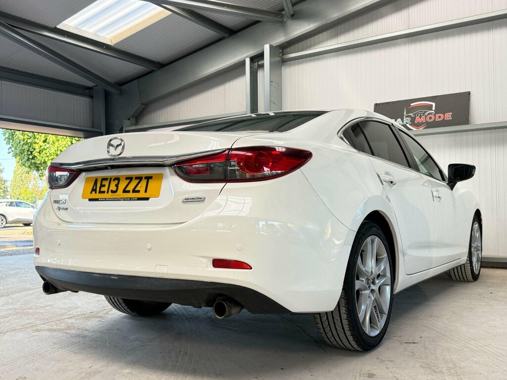 Mazda 6 2.0 Skyactiv-g Sport Nav Euro 5 Ss White #6