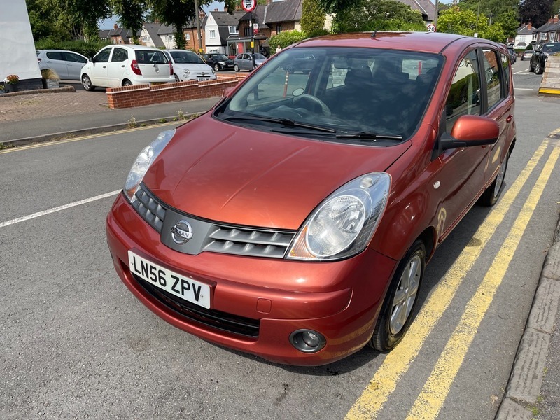 Nissan Note Se Orange #5