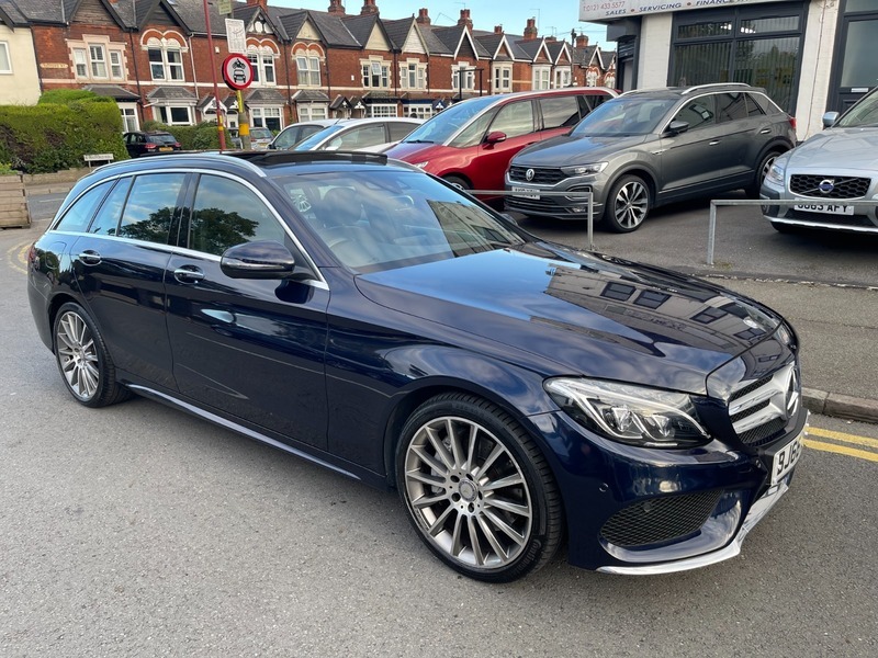 Mercedes-Benz C Class C250 D Amg Line Blue #6