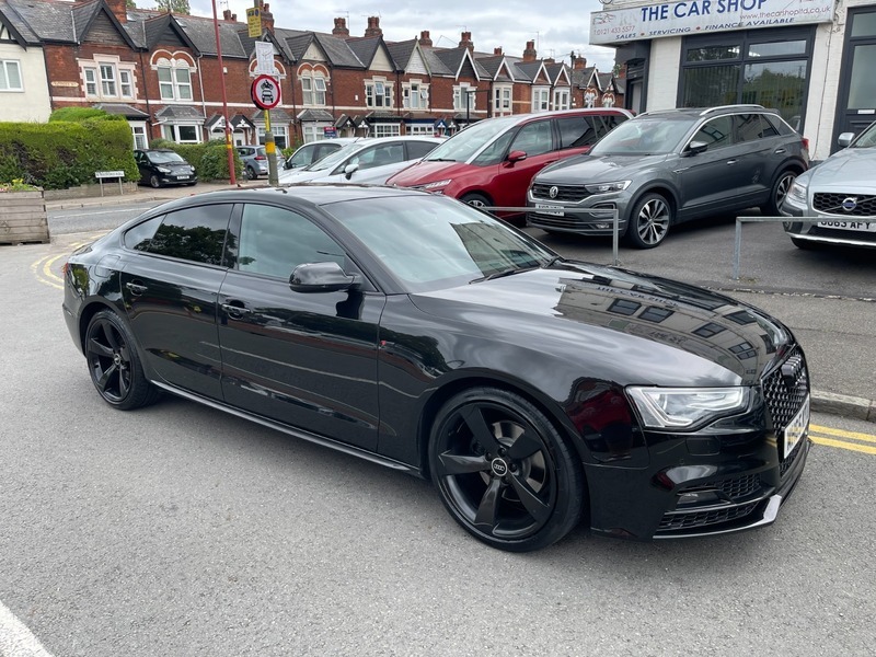 Audi A5 Tdi S Line Black Black #6