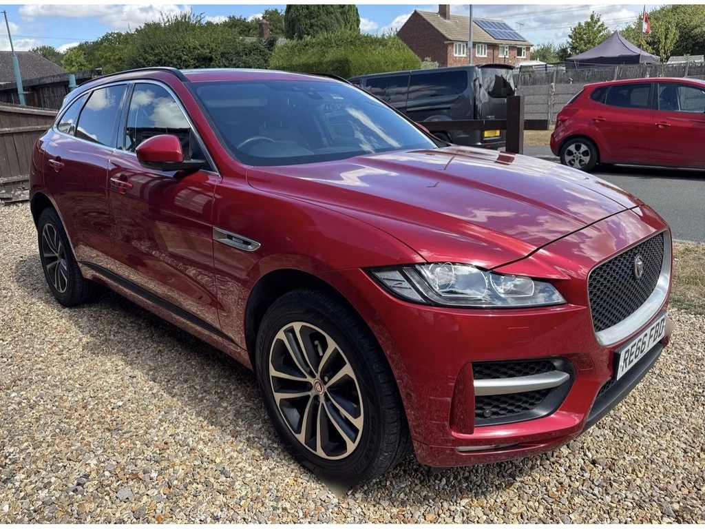 Jaguar F-Pace D180 R-sport Red #2