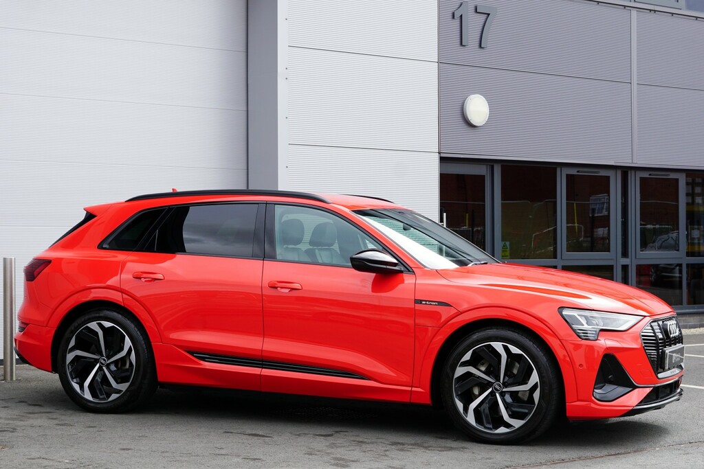 Audi E-tron Suv Red #3