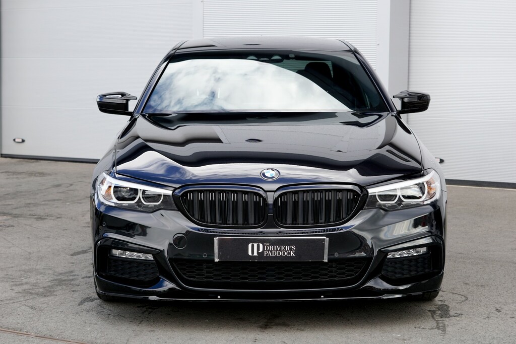 BMW 5 Series 3.0 540I Xdrive M Sport Saloon Black #4