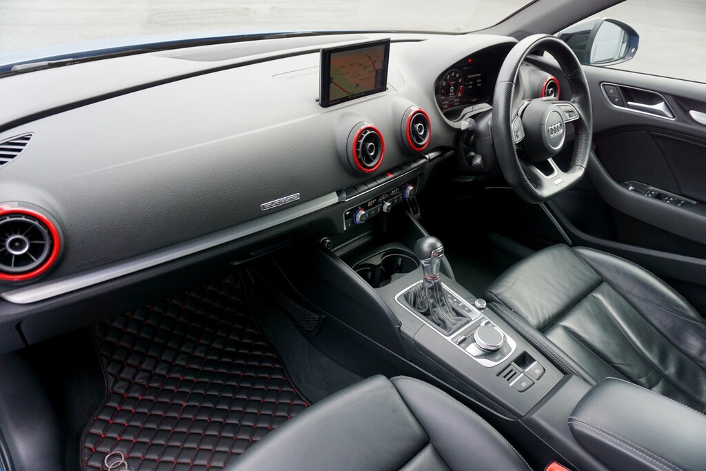 Audi S3 S3 Sportback Tfsi Quattro Black Edition Blue #34