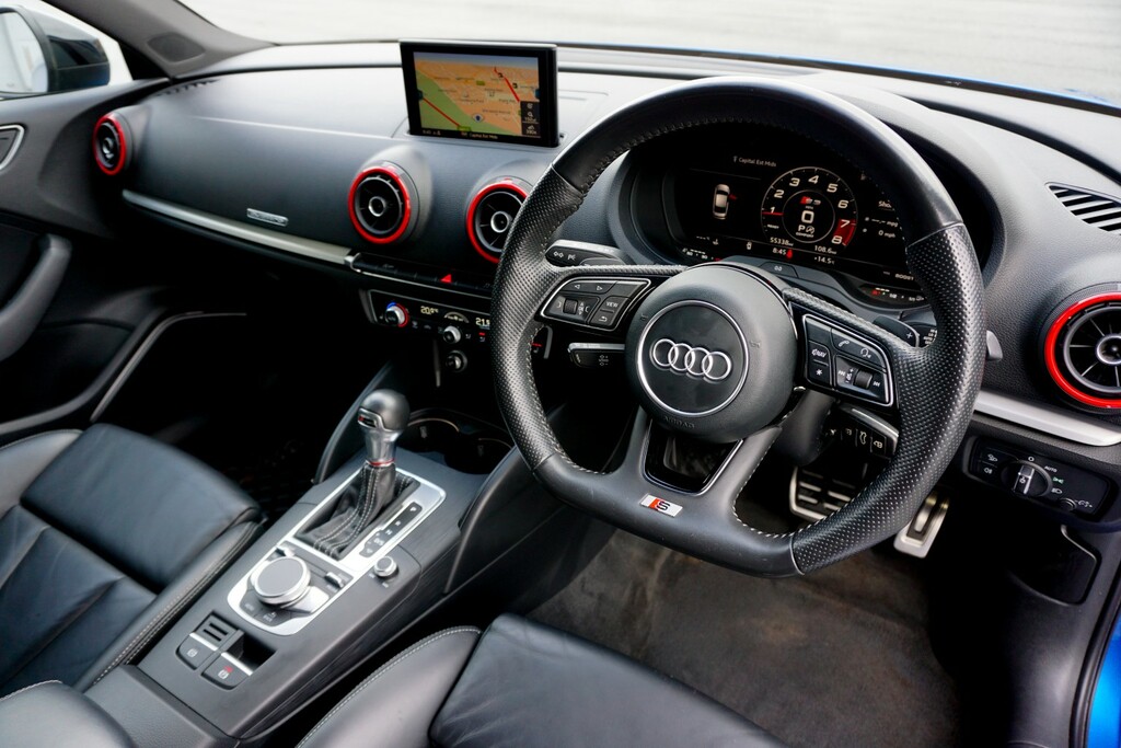Audi S3 S3 Sportback Tfsi Quattro Black Edition Blue #25