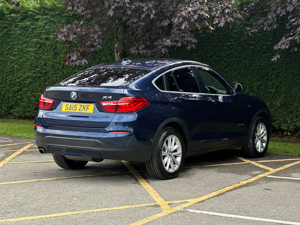 BMW X4 Xdrive20d Se Step Blue #3