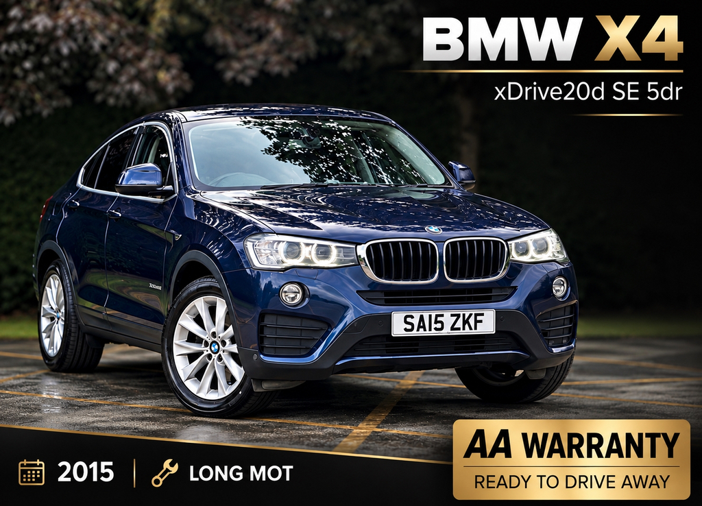 BMW X4 Xdrive20d Se Step Blue