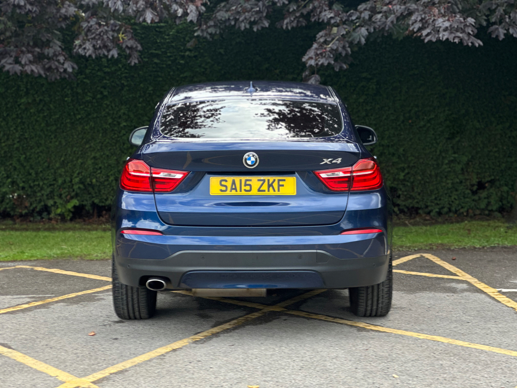 BMW X4 Xdrive20d Se Step Blue #4