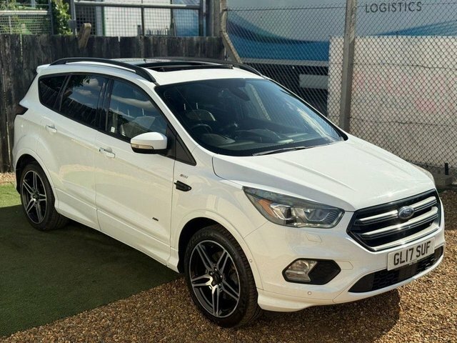 Ford Kuga 2.0 Tdci Ecoblue St-line Suv Awd GL17SUF White #2