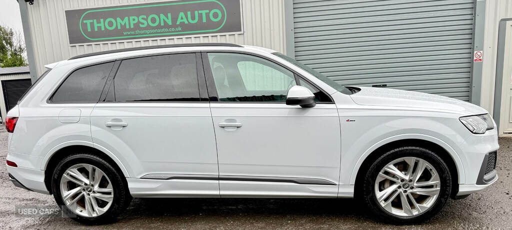 Audi Q7 50 Tdi Quattro S Line Tiptronic White #2