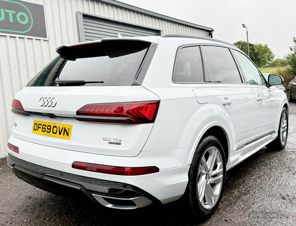 Audi Q7 50 Tdi Quattro S Line Tiptronic White #3