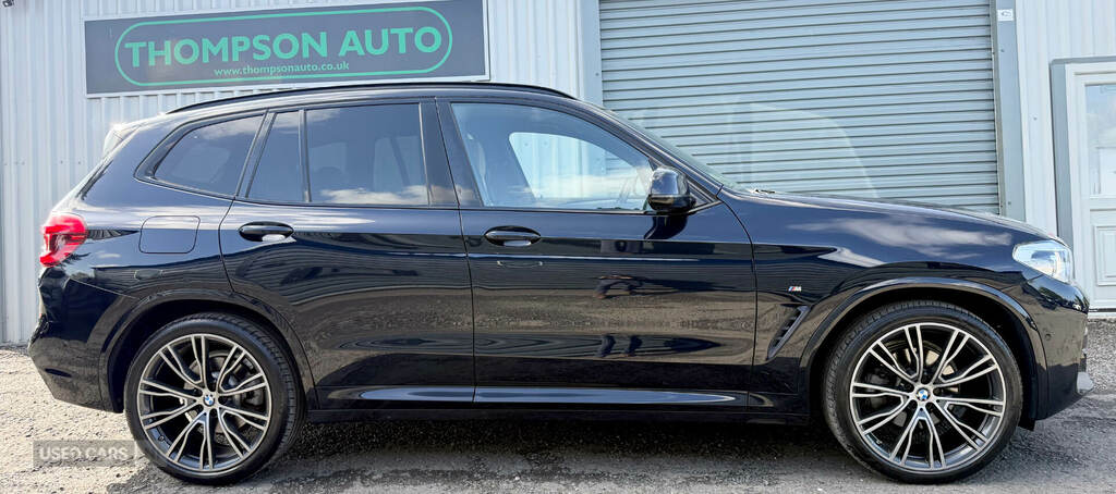 BMW X3 Xdrive20d Mht M Sport Step YM21FNL Black #3