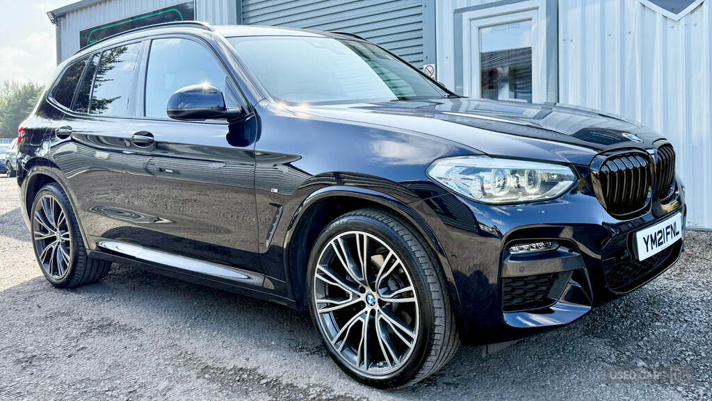 BMW X3 Xdrive20d Mht M Sport Step YM21FNL Black #2