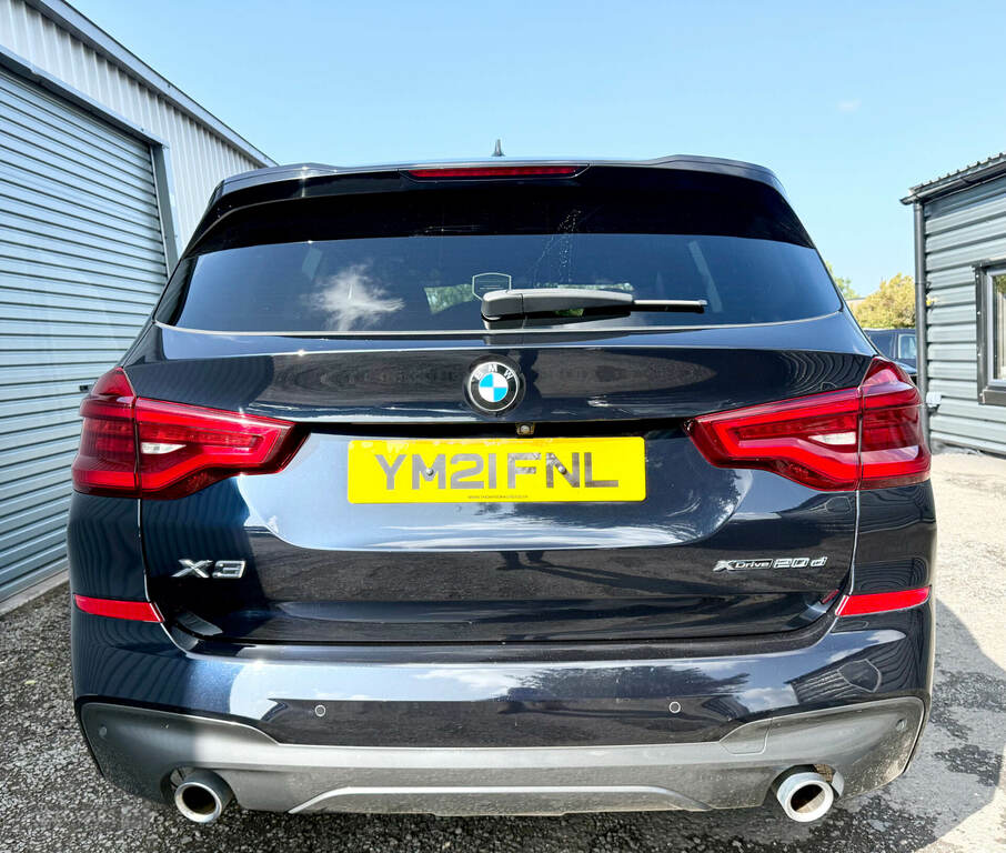 BMW X3 Xdrive20d Mht M Sport Step YM21FNL Black #5