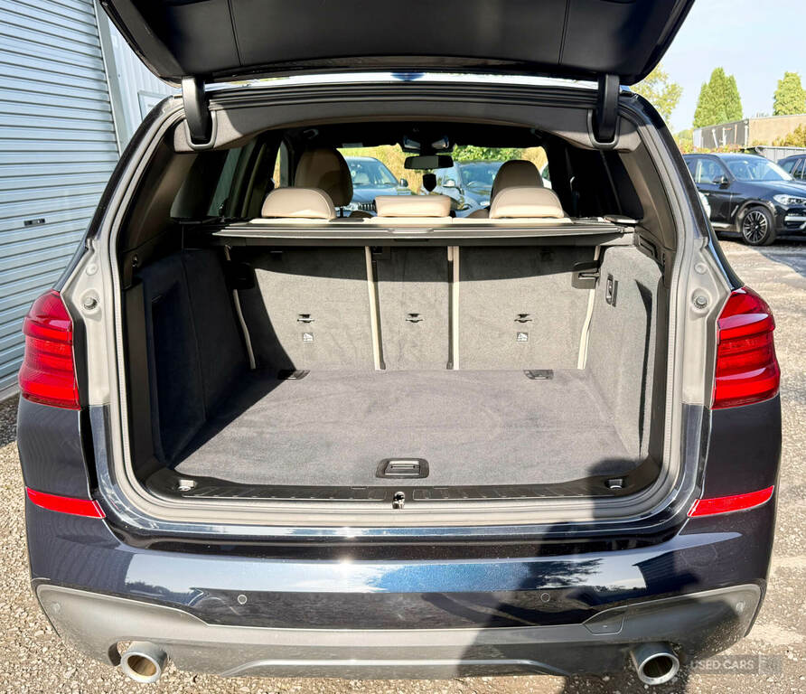 BMW X3 Xdrive20d Mht M Sport Step YM21FNL Black #6