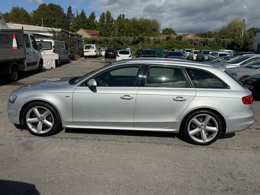 Audi A4 Avant Estate 2.0 Tdi S Line Multitronic Euro 5 Ss Silver #4