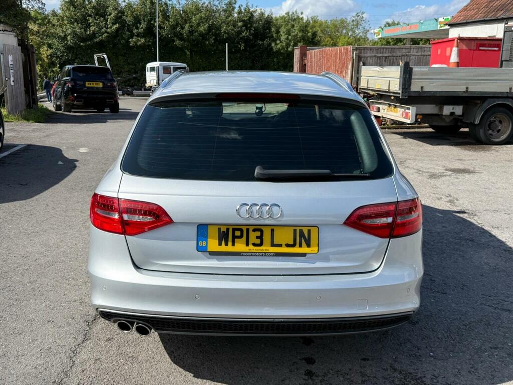 Audi A4 Avant Estate 2.0 Tdi S Line Multitronic Euro 5 Ss Silver #6