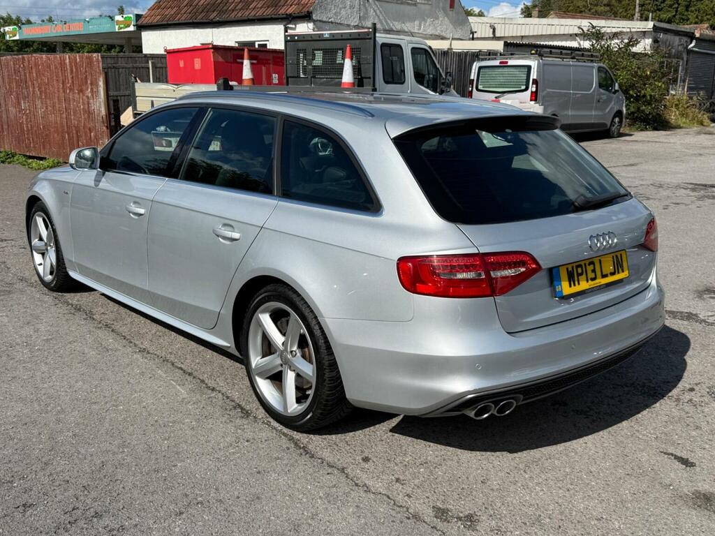 Audi A4 Avant Estate 2.0 Tdi S Line Multitronic Euro 5 Ss Silver #5