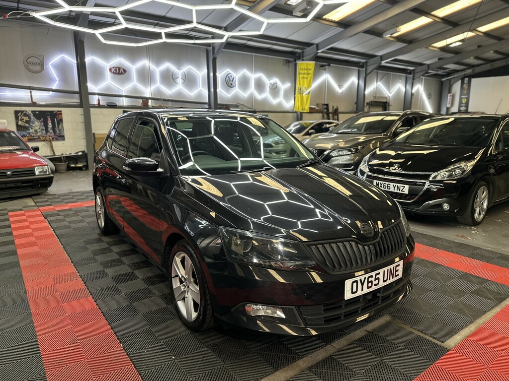Skoda Fabia Hatchback 1.4 Tdi Se L 201565 Black #6