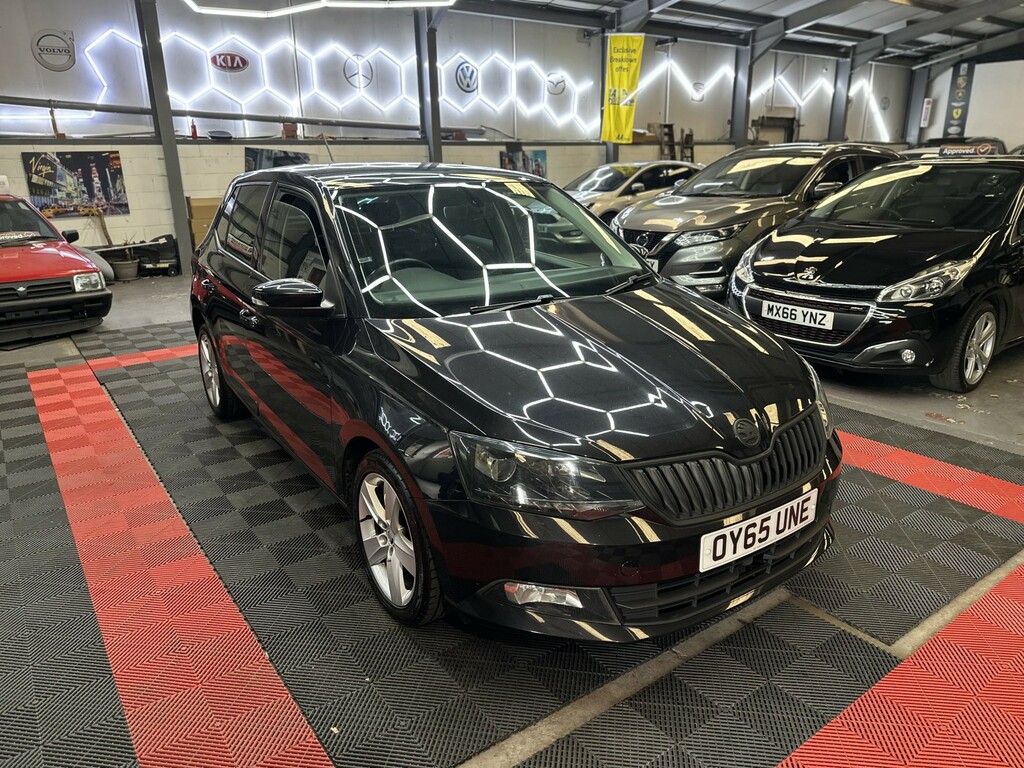 Skoda Fabia Hatchback 1.4 Tdi Se L 201565 Black #4
