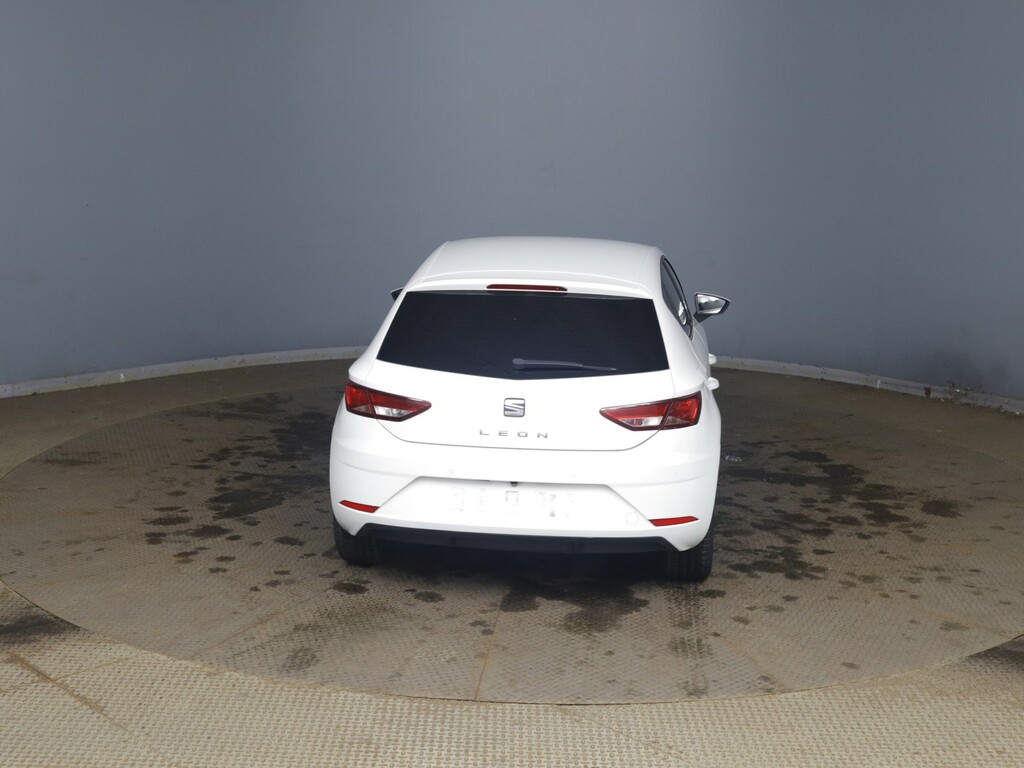Seat Leon 1.6 Tdi Se Dynamic Technology White #5