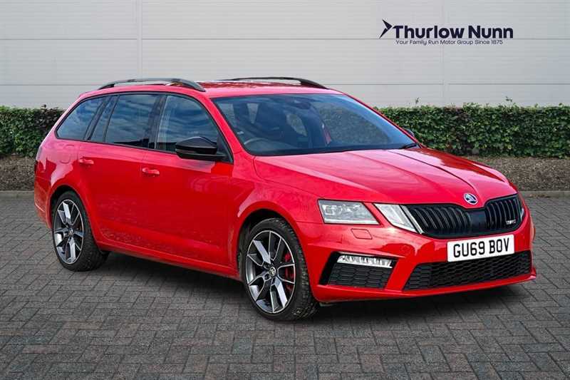 Skoda Octavia 2.0 Tsi Gpf Vrs Estate Dsg Euro 6 Ss Red
