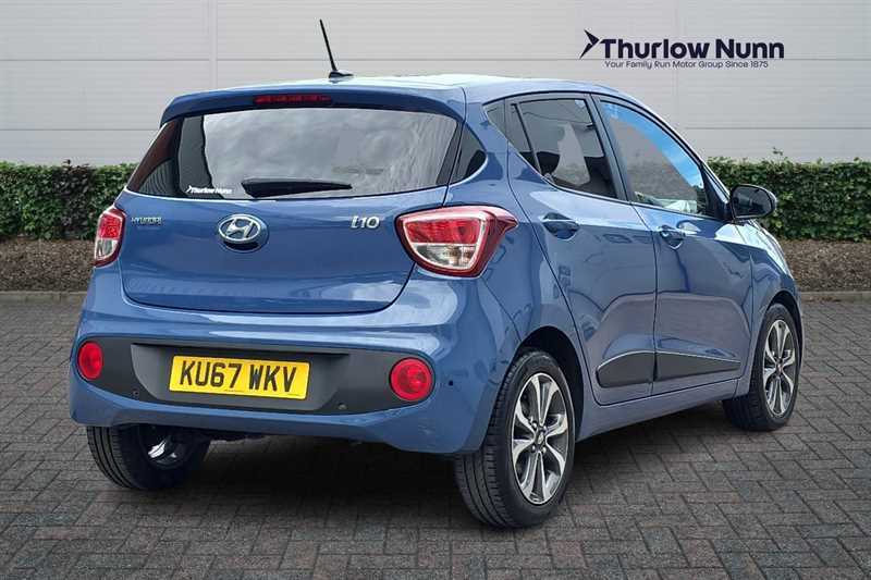 Hyundai I10 1.2 Premium Se Hatchback Euro 6 Blue #3