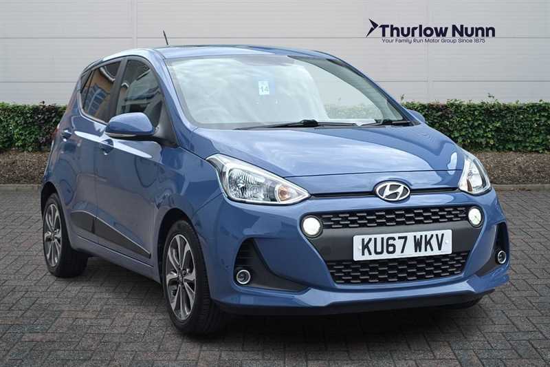 Hyundai I10 1.2 Premium Se Hatchback Euro 6 Blue