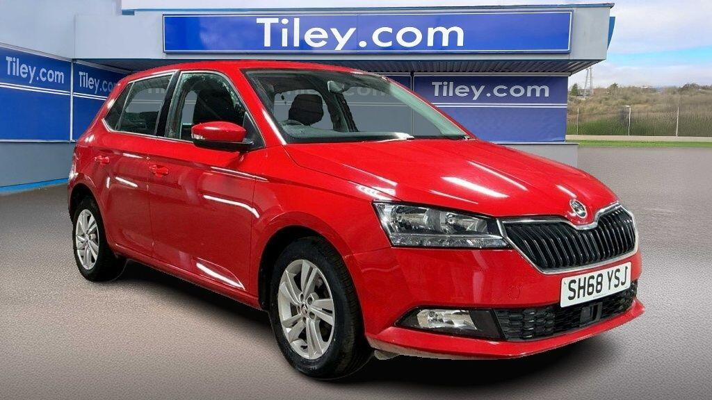 Skoda Fabia 1.0 Se Euro 6 Ss Red