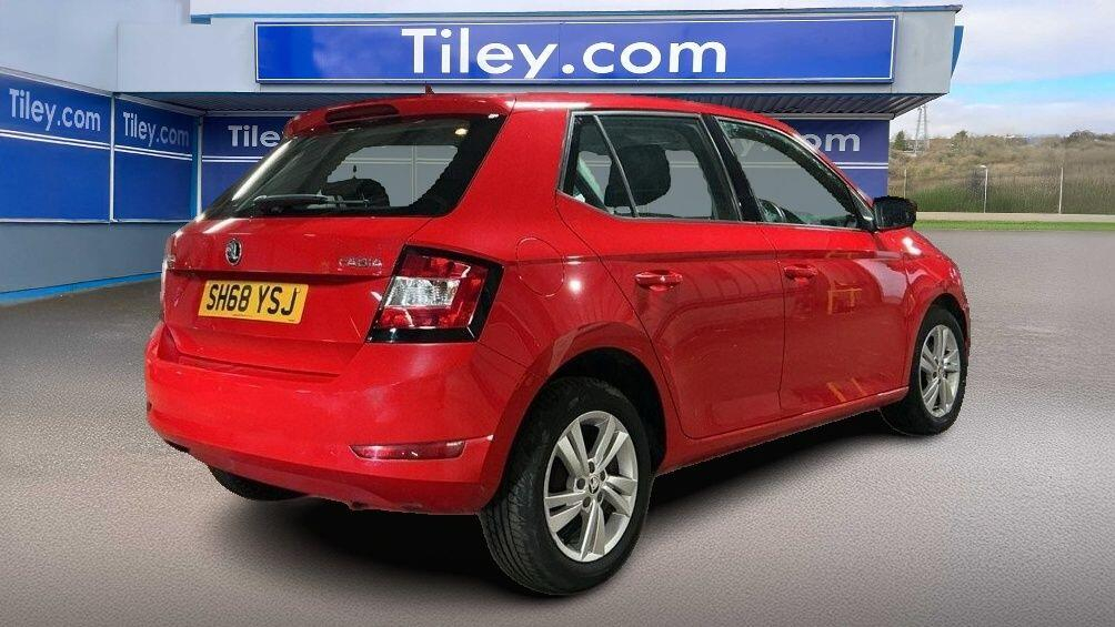 Skoda Fabia 1.0 Se Euro 6 Ss Red #6