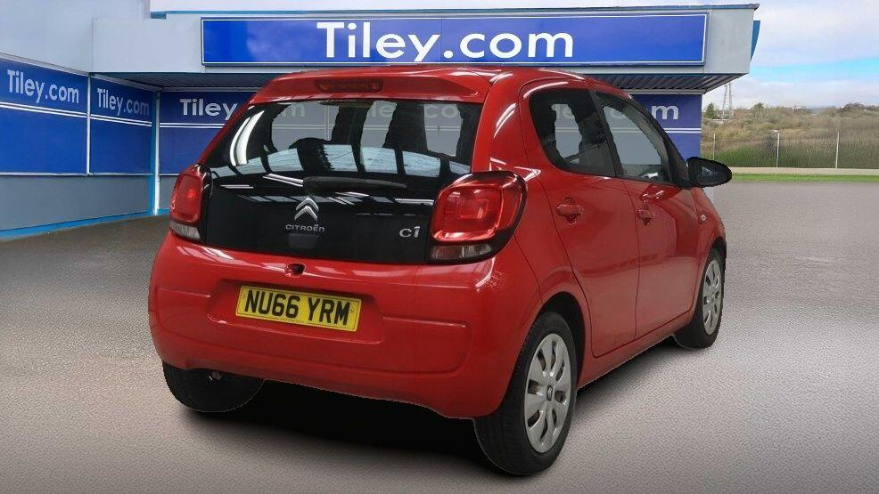 Citroen C1 1.2 Puretech Feel Euro 6 Red #6