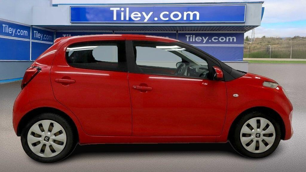 Citroen C1 1.2 Puretech Feel Euro 6 Red #4