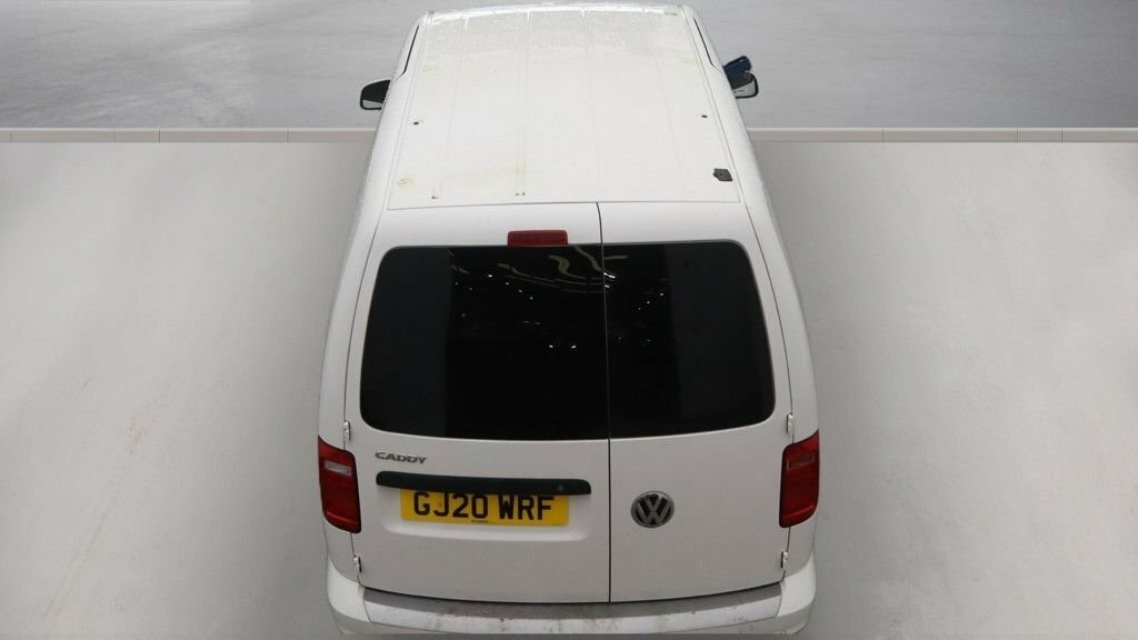 Volkswagen Caddy Maxi 2.0 Tdi C20 Crew Van Double Cab Silver #8