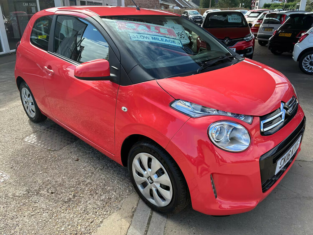 Citroen C1 1.0 Vti Feel Hatchback Orange #3