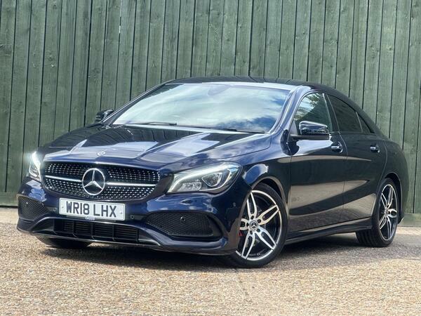 Mercedes-Benz CLA Class 2.1 Cla220d Amg Line Coupe 7G-dct Euro 6 Ss Blue #3