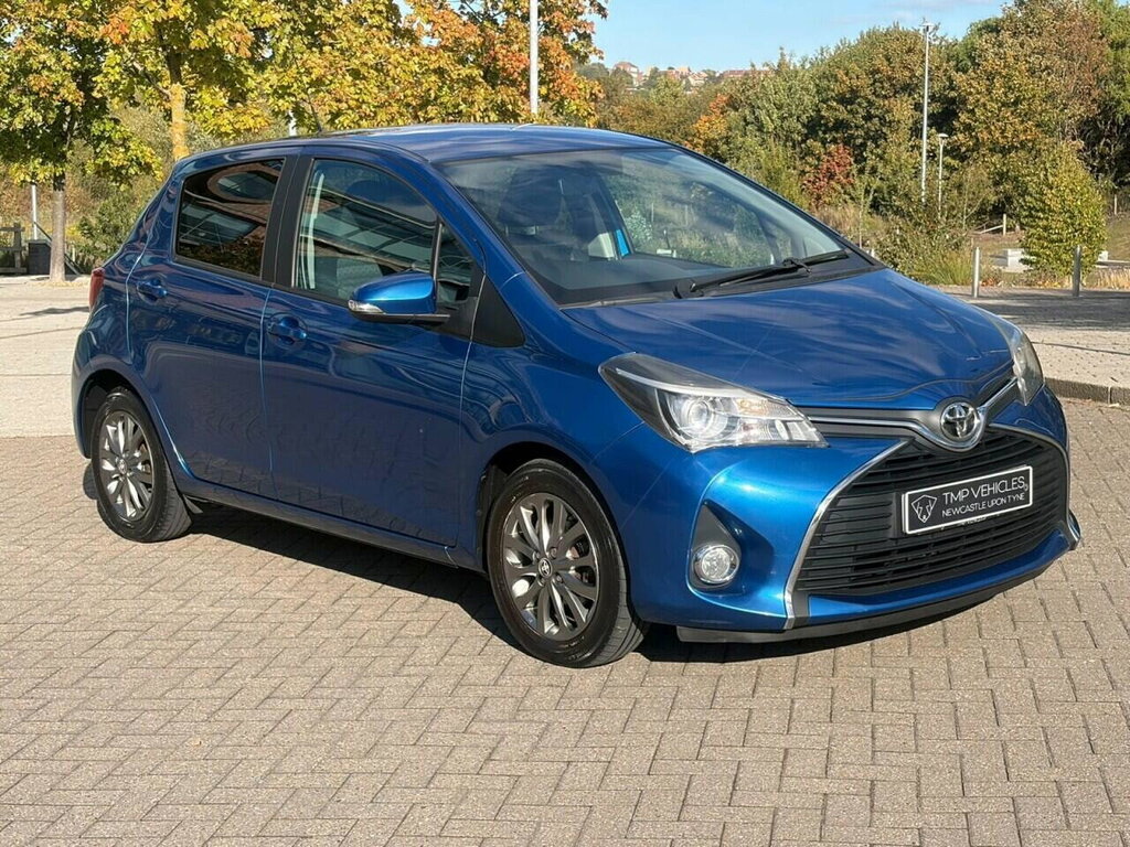 Toyota Yaris 1.4 D-4d Icon Hatchback Euro 6 Blue #3